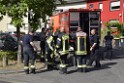 Dachstuhlbrand Koeln Poll Geislarerstr P433